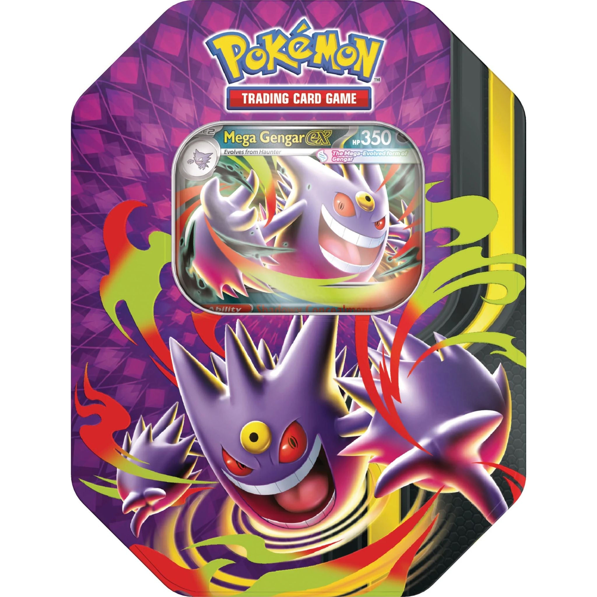 Pokémon TCG: Mega Moonlit Mega Gengar ex Tin