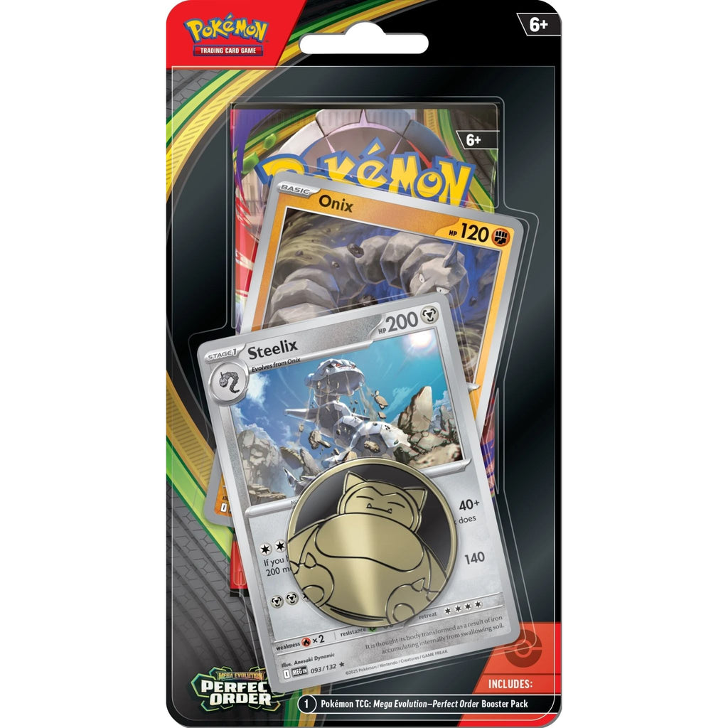 Pokémon TCG: Perfect Order 1-Pack Onix & Steelix
