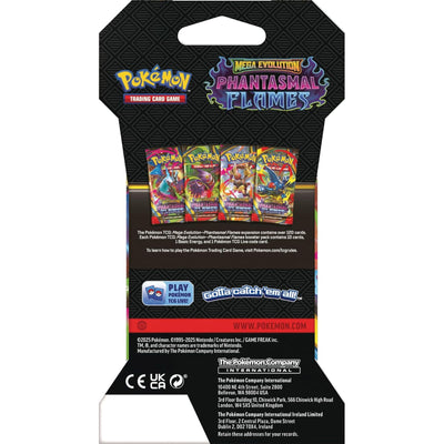 Pokémon TCG: Phantasmal Flames Sleeved Booster Pack