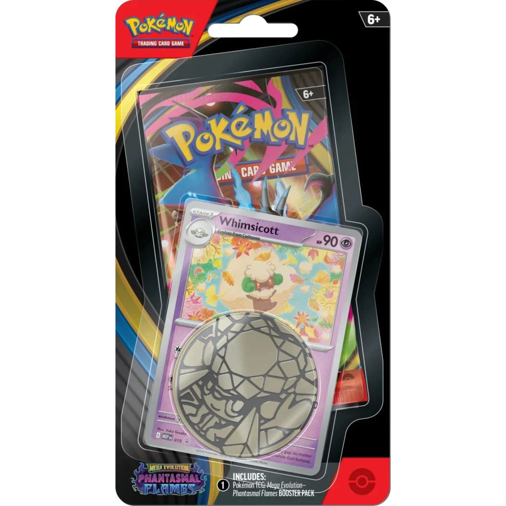 Pokémon TCG: Phantasmal Flames Whimsicott 1-Pack Blister
