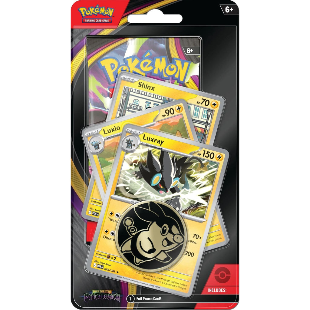 Pokémon TCG: Pitch Black 1-Pack Blister Shinx, Luxio & Luxray