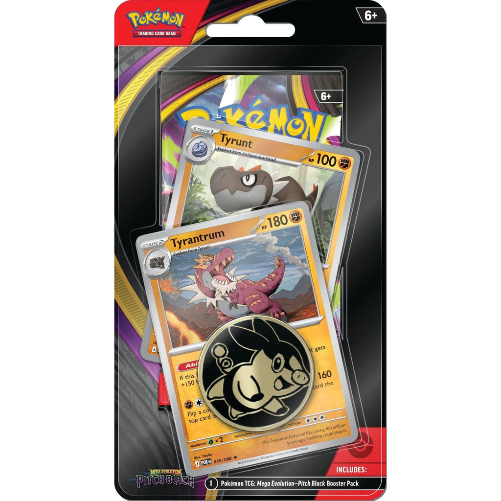 Pokémon TCG: Pitch Black 1-Pack Blister Tyrunt & Tyrantrum