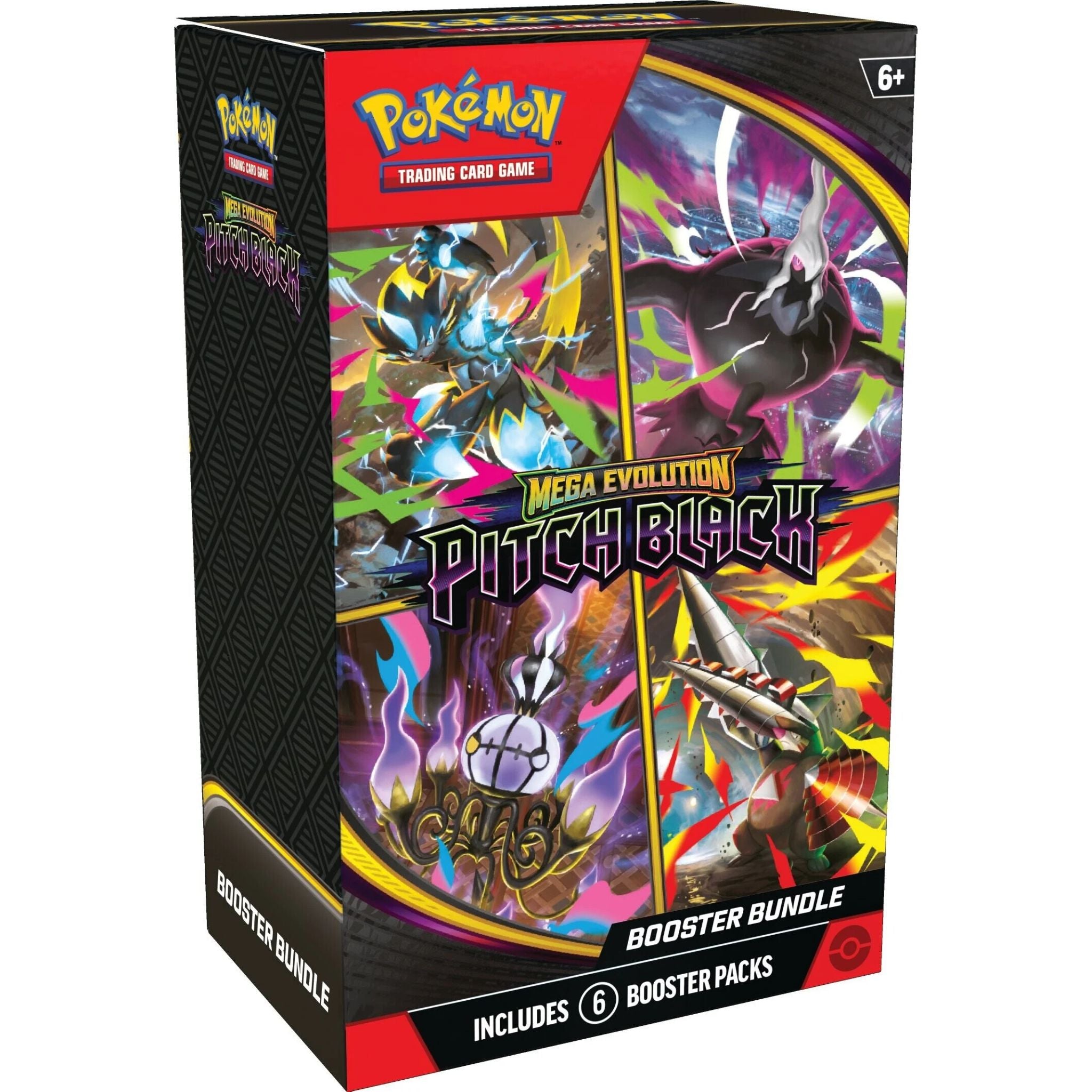 Pokémon TCG: Pitch Black Booster Bundle (6 Packs)