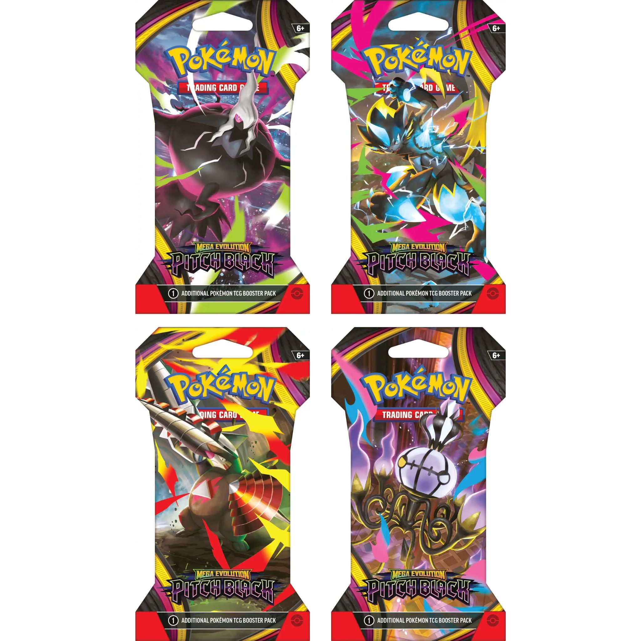 Pokémon TCG: Pitch Black Sleeved Booster Pack