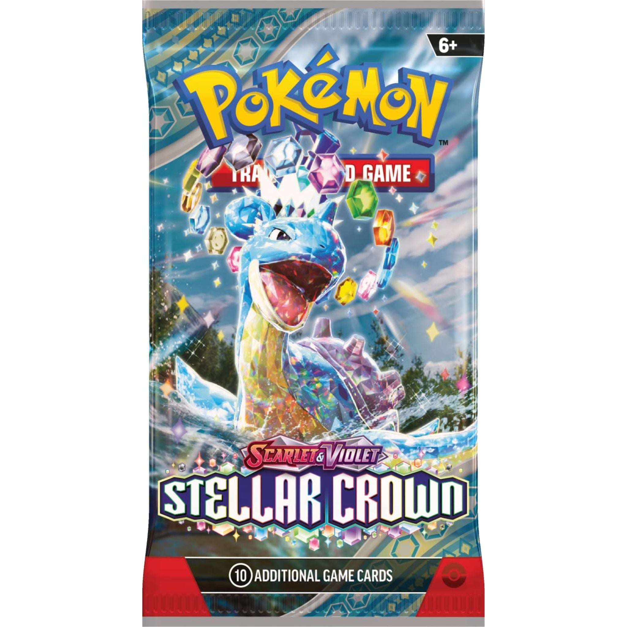 Pokémon TCG: Stellar Crown 1-Pack Blister Great Tusk & Koraidon